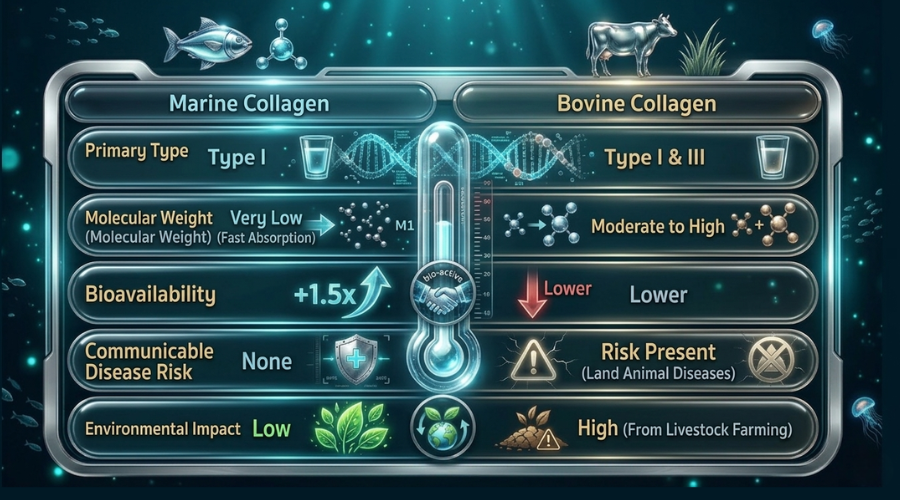 Collagen-Collagen for Cellular Skin Restoration